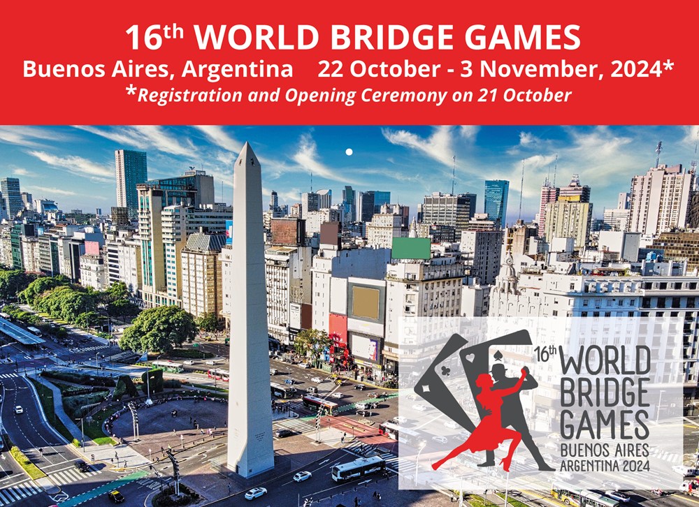 16th World Bridge Games, Buenos Aires, Argentina