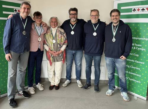 srebrny medal - Zimowe Mistrzostwa Europy Teamów