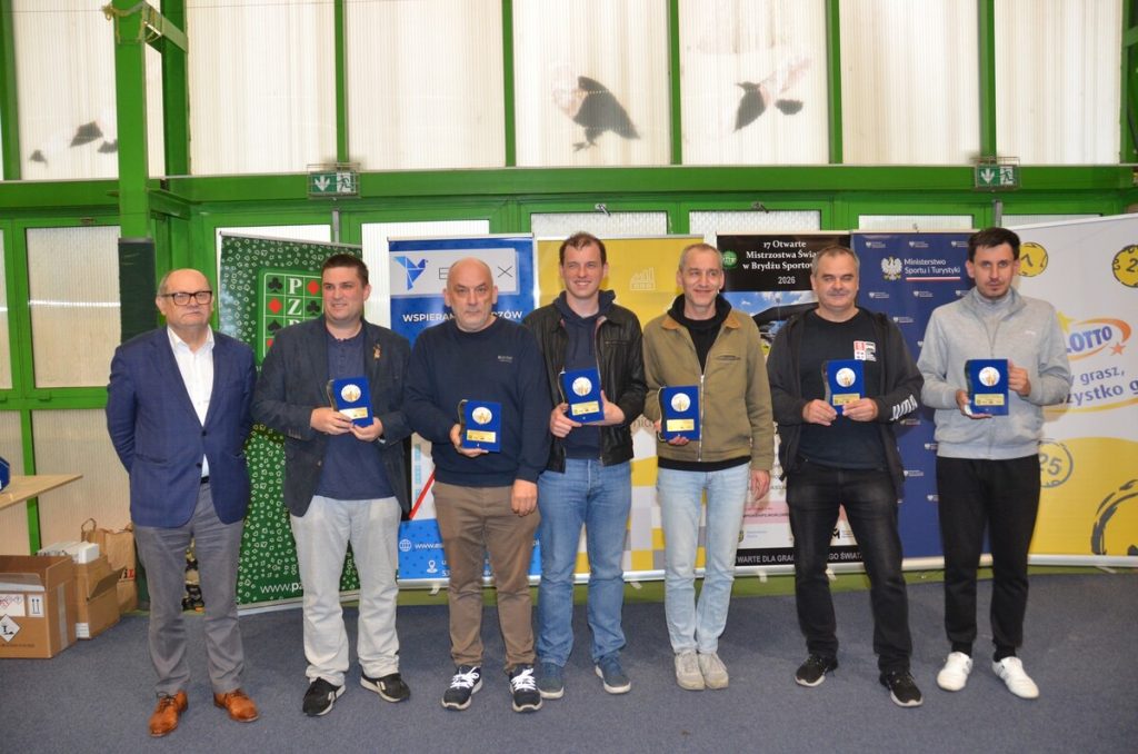 Podium turnieju BUDIMEX Grand Prix Polski Par we Wrocławiu